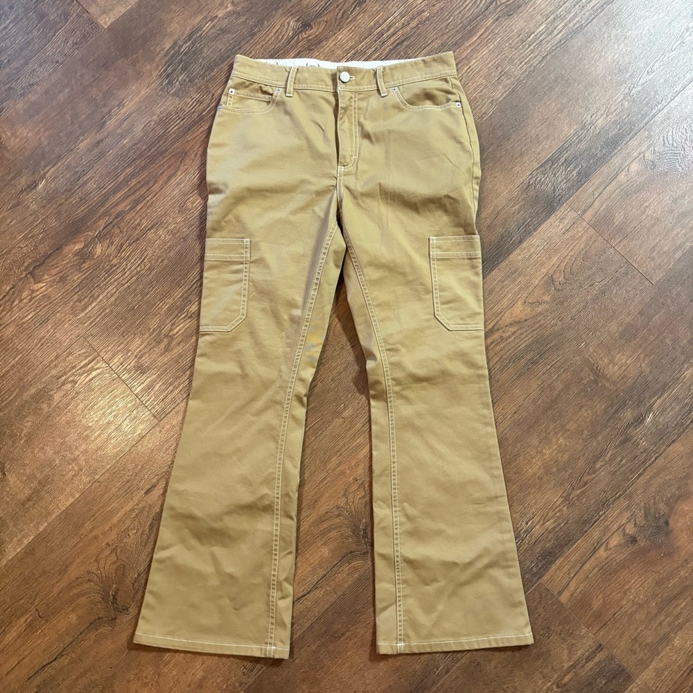 BDG Tan Bootcut Cargo Pants